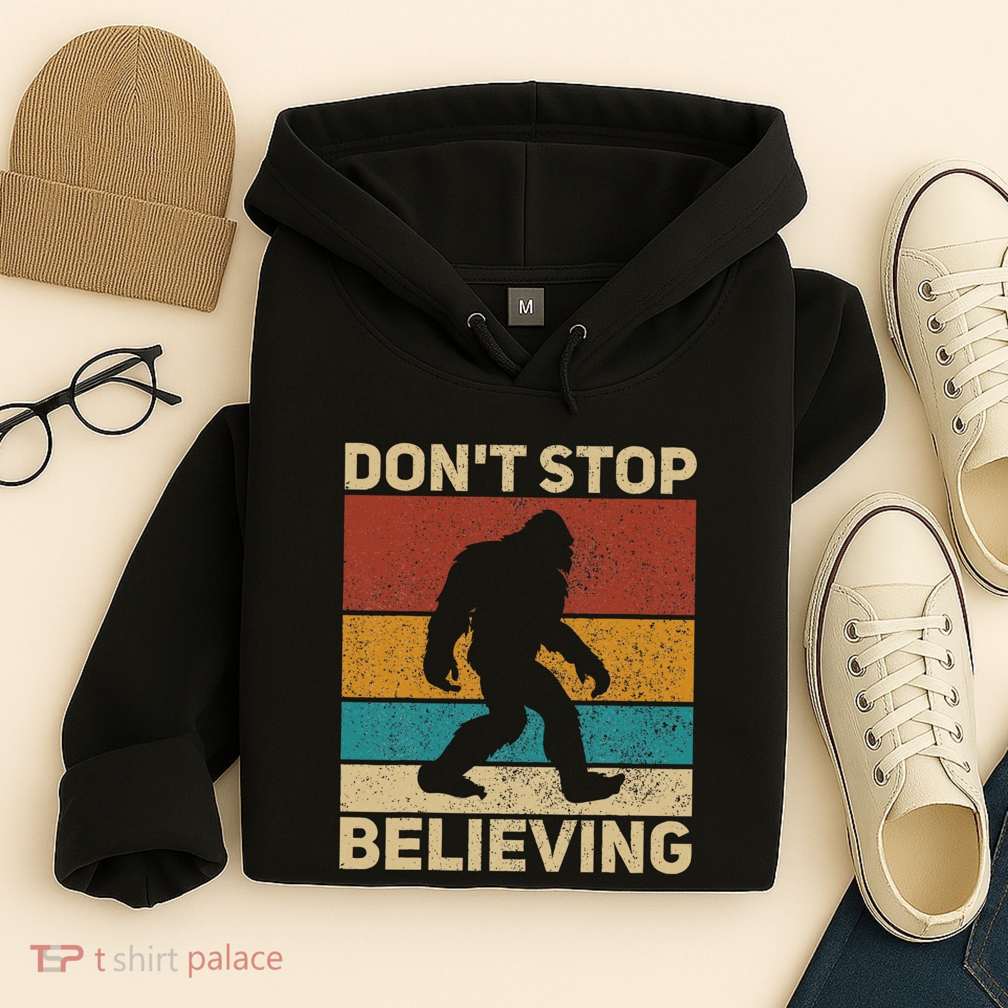 DonT Stop Believing Sasquatch Costume Big Foot Bigfoot Hoodie