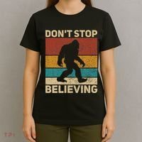 DonT Stop Believing Sasquatch Costume Big Foot Bigfoot T-Shirt thumb 4