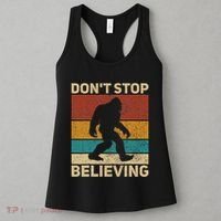 DonT Stop Believing Sasquatch Costume Big Foot Bigfoot Women's Tank Top thumb 3