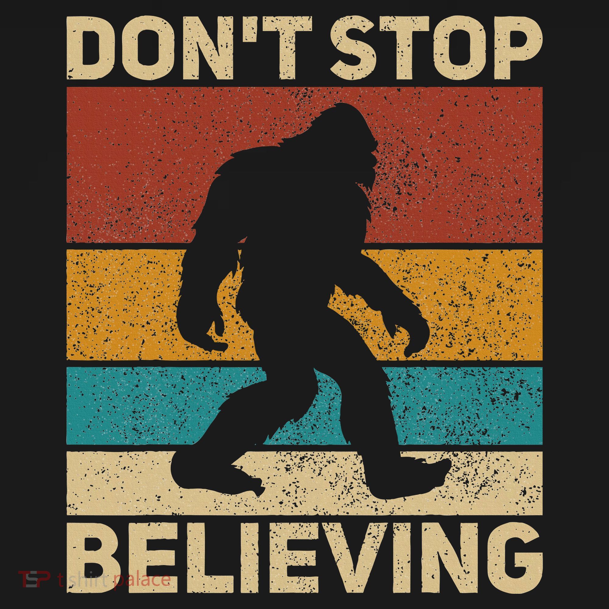 DonT Stop Believing Sasquatch Costume Big Foot Bigfoot Women's Tank Top