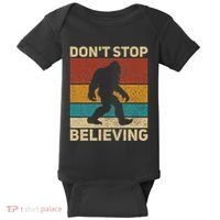 DonT Stop Believing Sasquatch Costume Big Foot Bigfoot Baby Bodysuit thumb 0