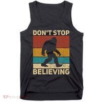 DonT Stop Believing Sasquatch Costume Big Foot Bigfoot Tank Top thumb 0