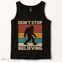 DonT Stop Believing Sasquatch Costume Big Foot Bigfoot Tank Top thumb 2
