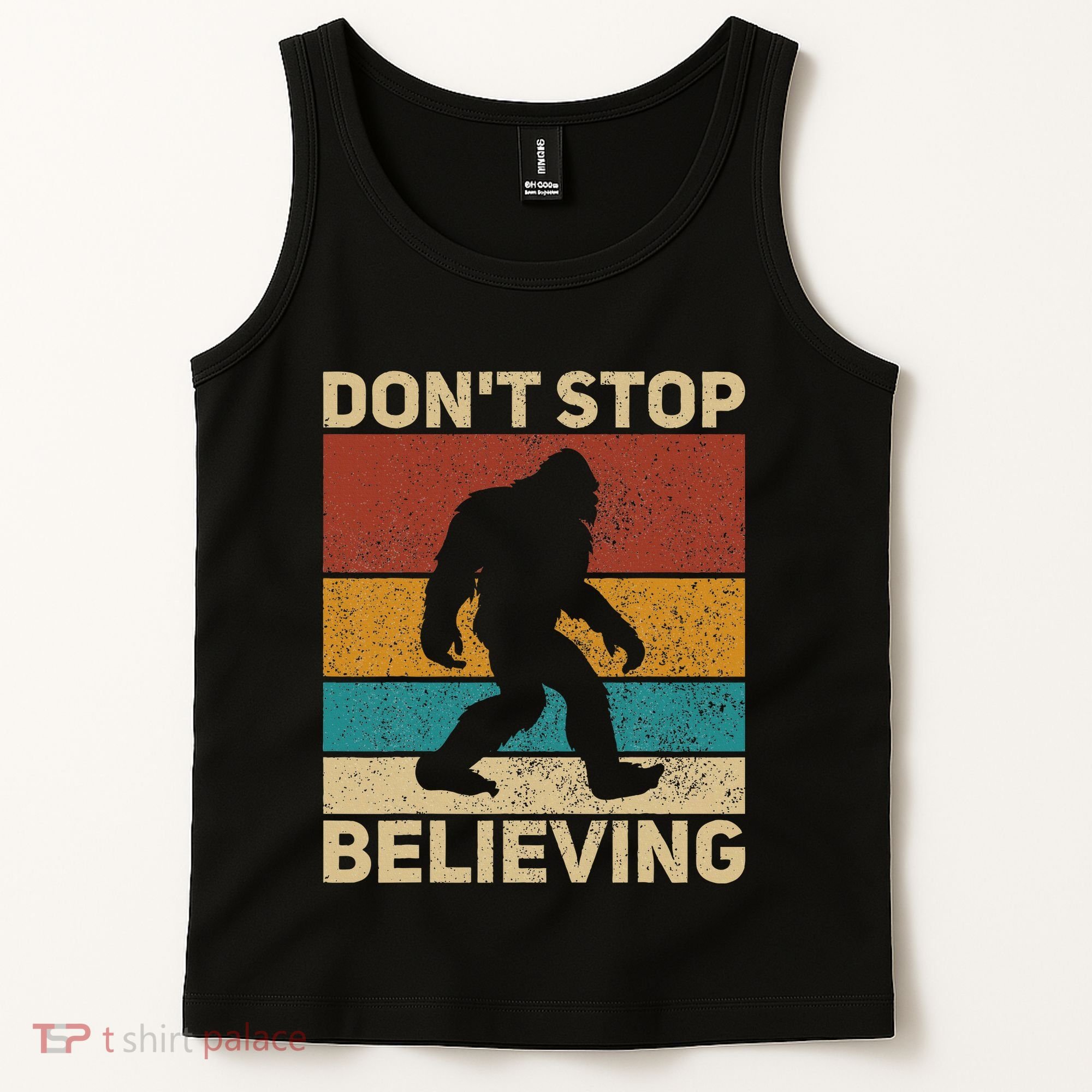 DonT Stop Believing Sasquatch Costume Big Foot Bigfoot Tank Top