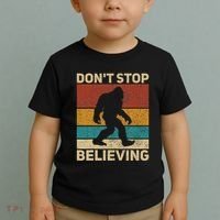 DonT Stop Believing Sasquatch Costume Big Foot Bigfoot Toddler T-Shirt thumb 2