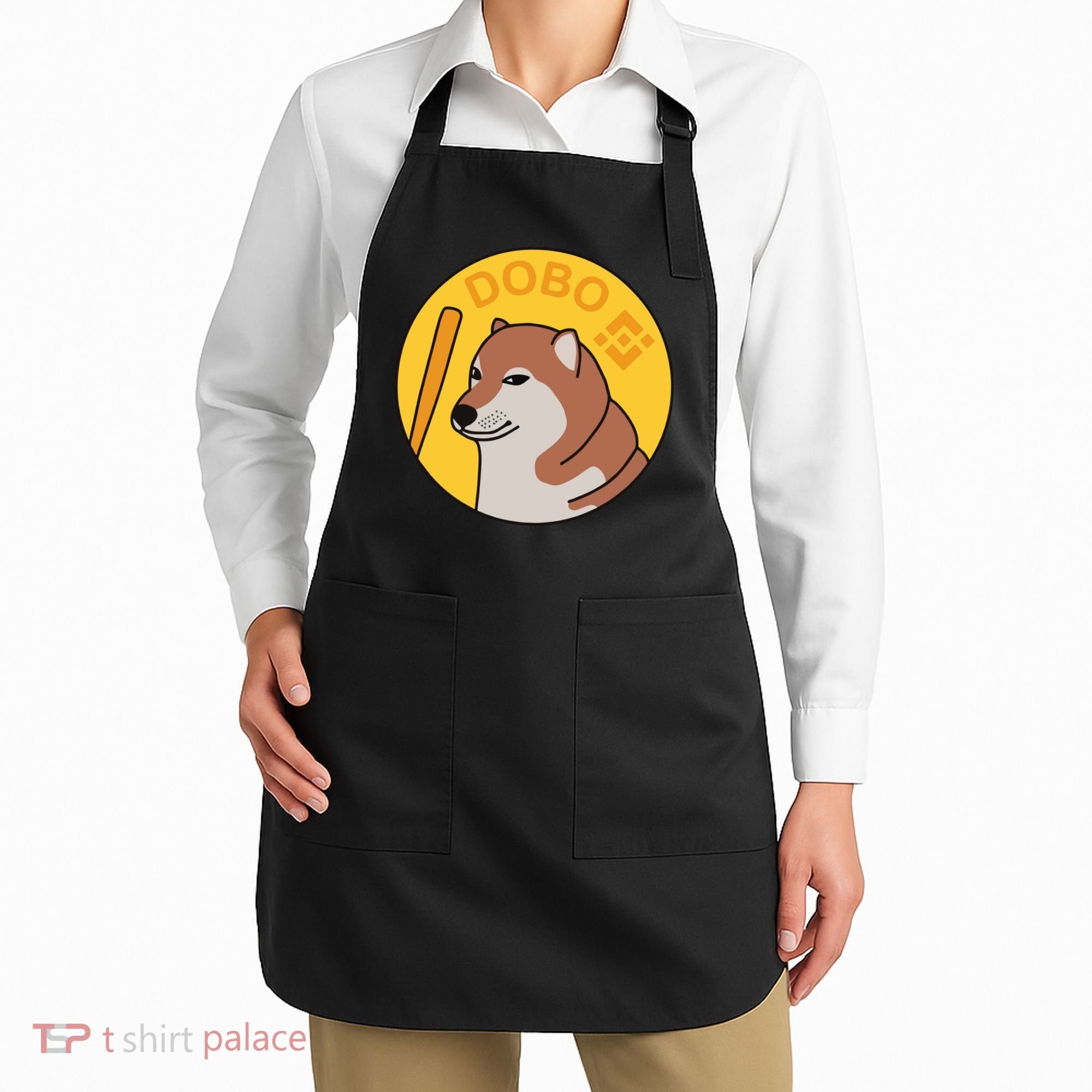 Dogebonk Solona Bonk Coin Logo Apron