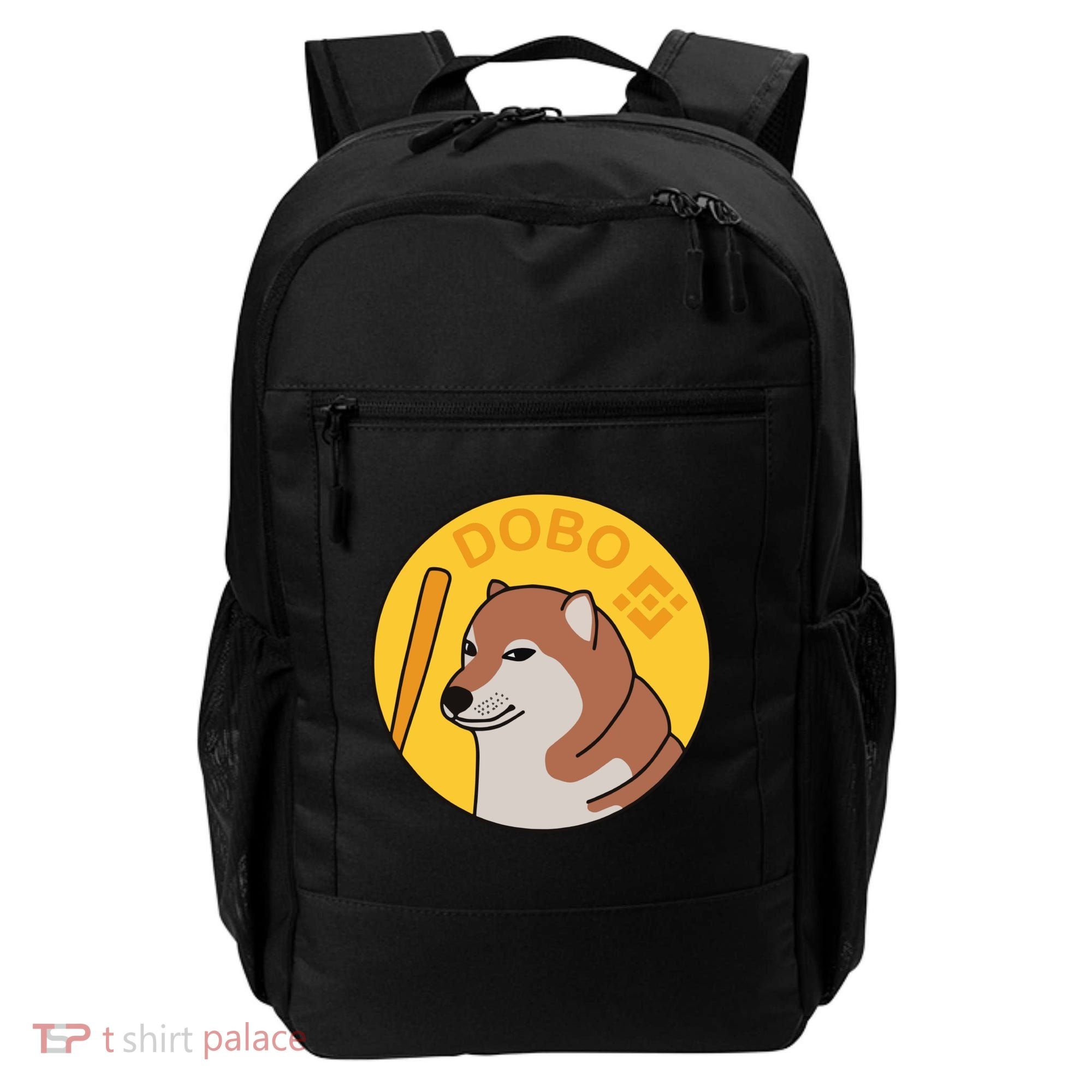 Dogebonk Solona Bonk Coin Logo Backpack