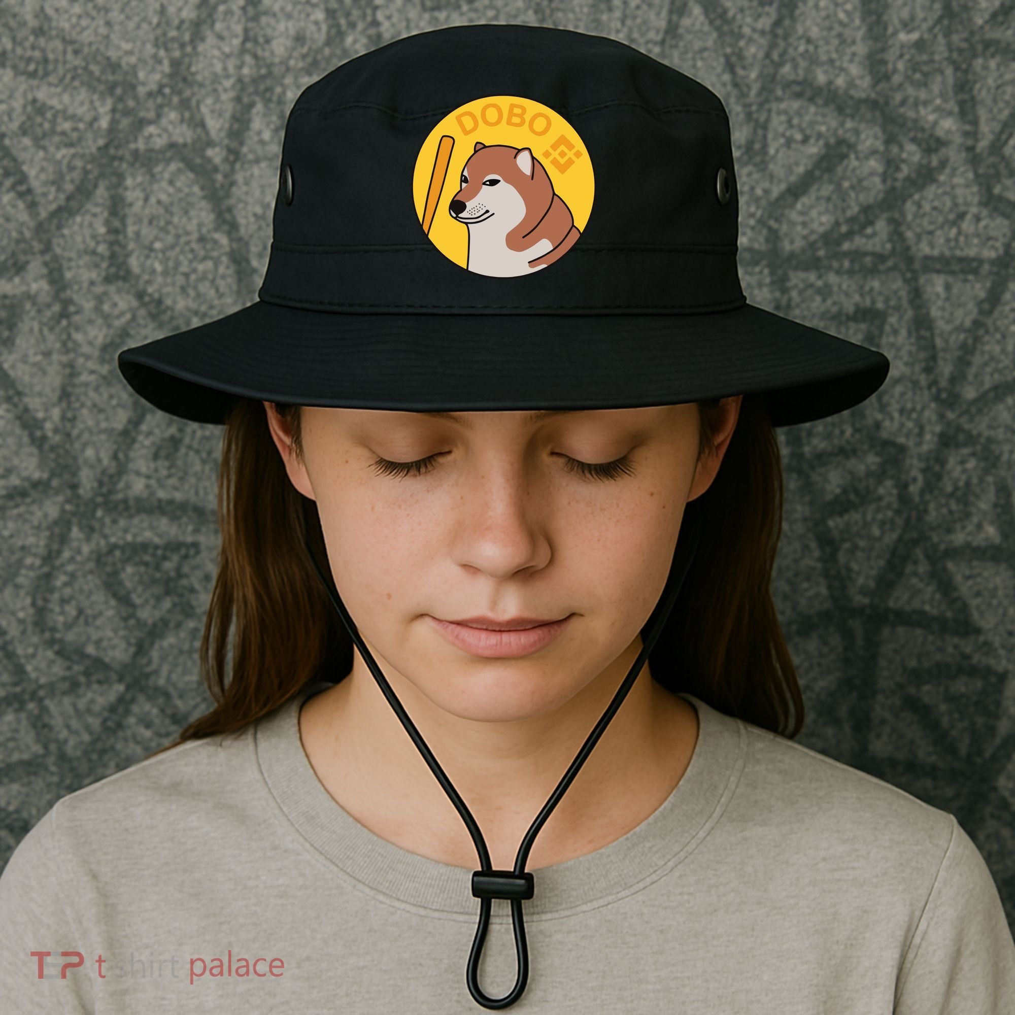 Dogebonk Solona Bonk Coin Logo Bucket Hat