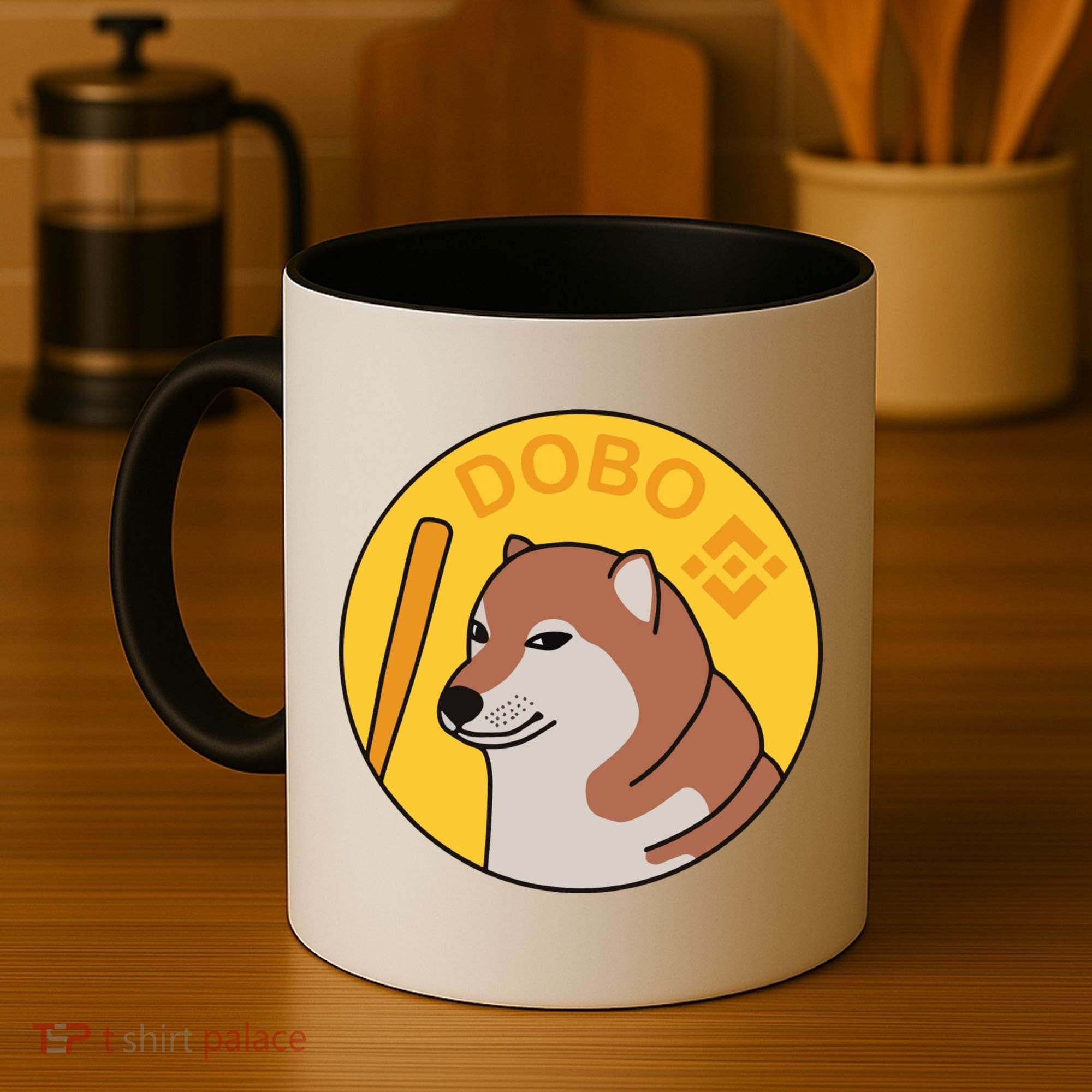 Dogebonk Solona Bonk Coin Logo Coffee Mug