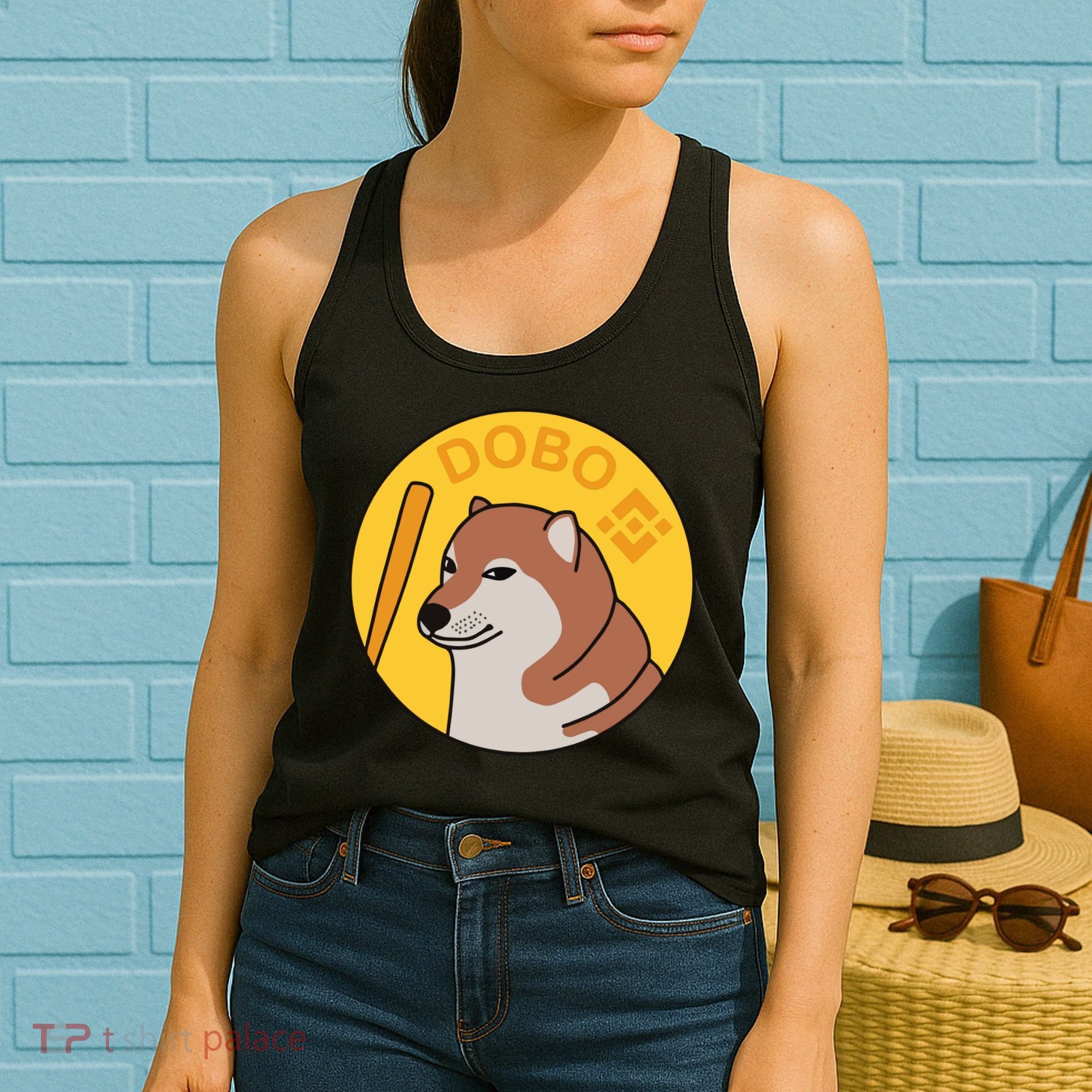 Dogebonk Solona Bonk Coin Logo Women's Tank Top