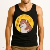 Dogebonk Solona Bonk Coin Logo Tank Top thumb 3
