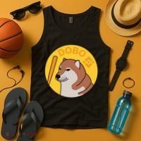 Dogebonk Solona Bonk Coin Logo Tank Top thumb 4