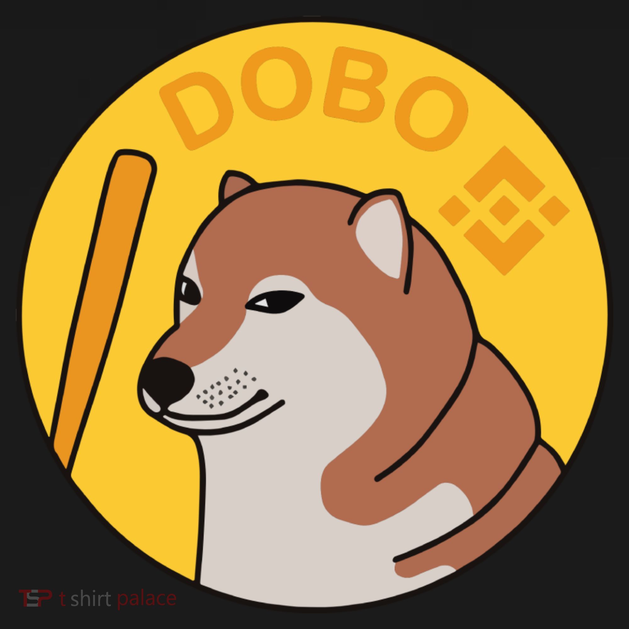Dogebonk Solona Bonk Coin Logo Cropped Pullover Crew