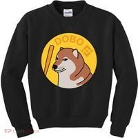 Dogebonk Solona Bonk Coin Logo Kids Sweatshirt thumb 0