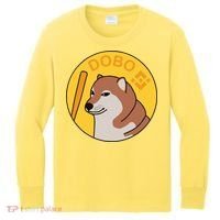 Dogebonk Solona Bonk Coin Logo Kids Long Sleeve Shirt thumb 0