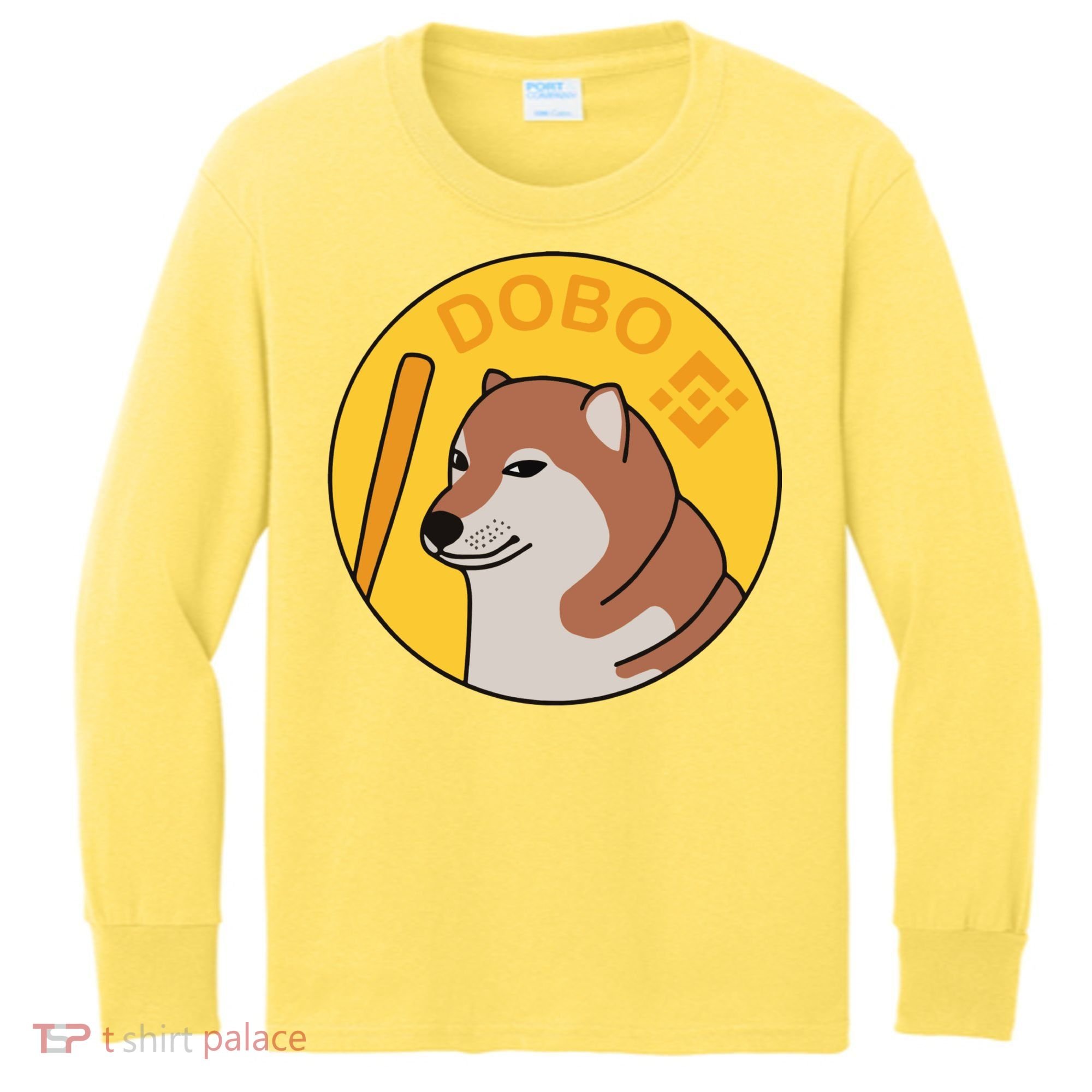 Dogebonk Solona Bonk Coin Logo Kids Long Sleeve Shirt