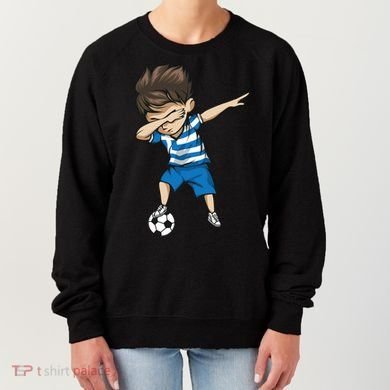 Dabbing Soccer Boy Greece Women's Sweatshirt