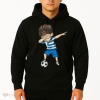 Dabbing Soccer Boy Greece Hoodie thumb 2