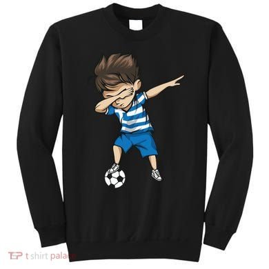 Dabbing Soccer Boy Greece Sweatshirt