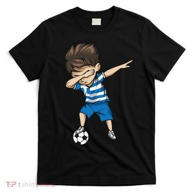 Dabbing Soccer Boy Greece T-Shirt