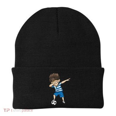 Dabbing Soccer Boy Greece Beanie