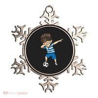 Dabbing Soccer Boy Greece Ornament thumb 0
