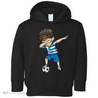 Dabbing Soccer Boy Greece Toddler Hoodie thumb 0