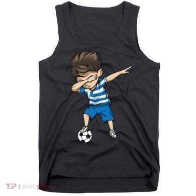 Dabbing Soccer Boy Greece Tank Top