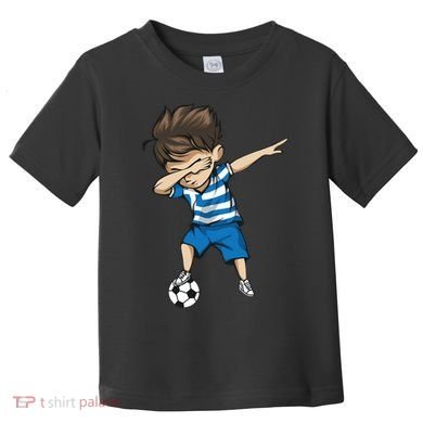 Dabbing Soccer Boy Greece Toddler T-Shirt