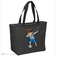 Dabbing Soccer Boy Greece Tote Bag thumb 2