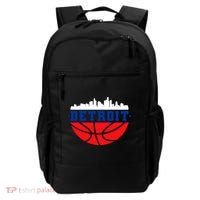Detroit Skyline Basketball Logo Backpack thumb 0