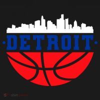 Detroit Skyline Basketball Logo Bucket Hat thumb 4