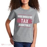 Dogs Should Be Tax Deductible Kids T-Shirt thumb 2