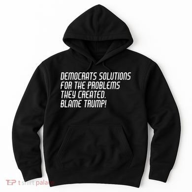 Democrat Solutions Blame Trump Hoodie