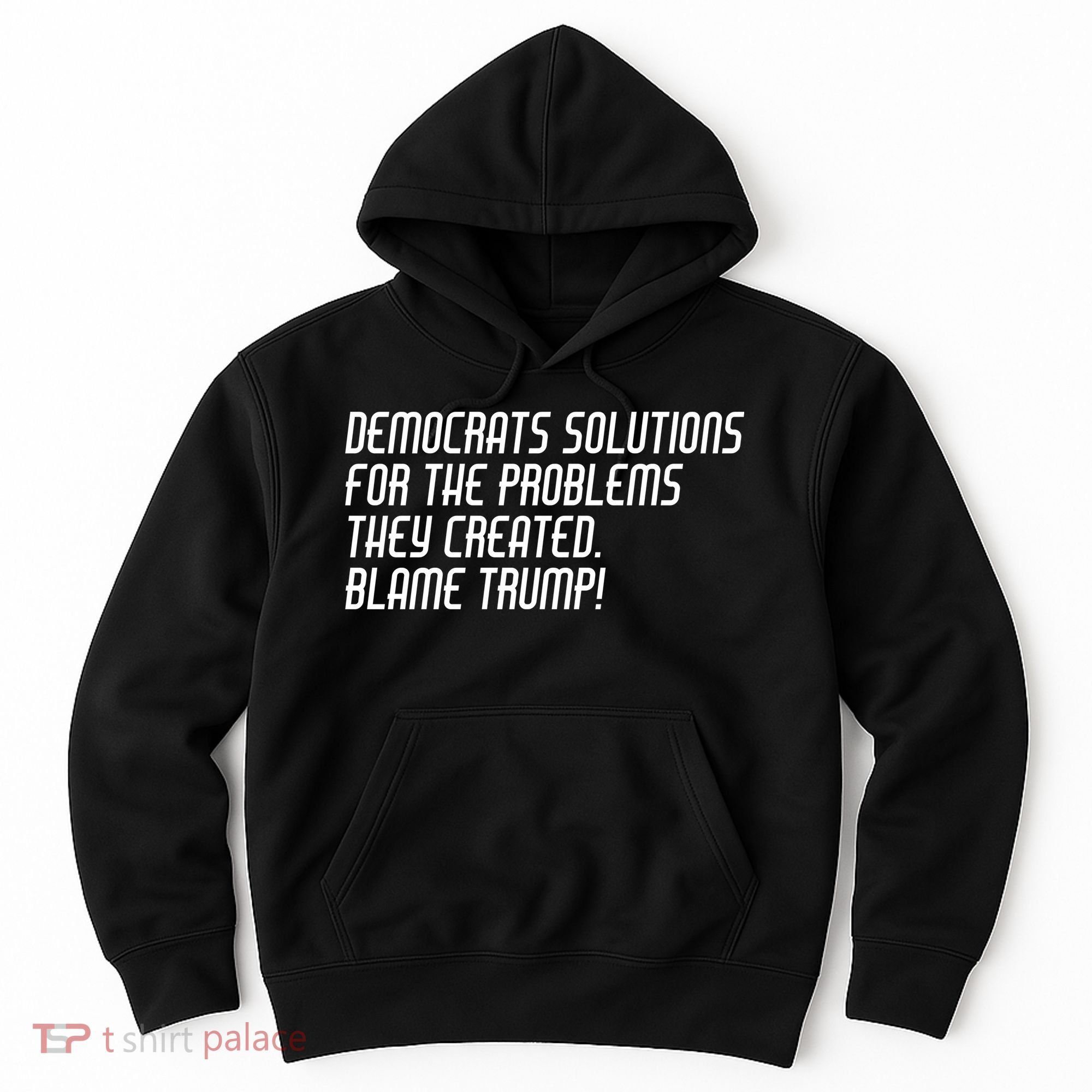Democrat Solutions Blame Trump Hoodie
