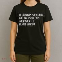 Democrat Solutions Blame Trump T-Shirt thumb 4