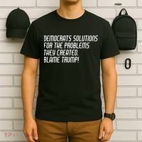 Democrat Solutions Blame Trump T-Shirt thumb 6