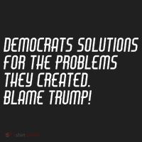 Democrat Solutions Blame Trump Beanie thumb 2