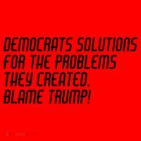Democrat Solutions Blame Trump Santa Hat thumb 1