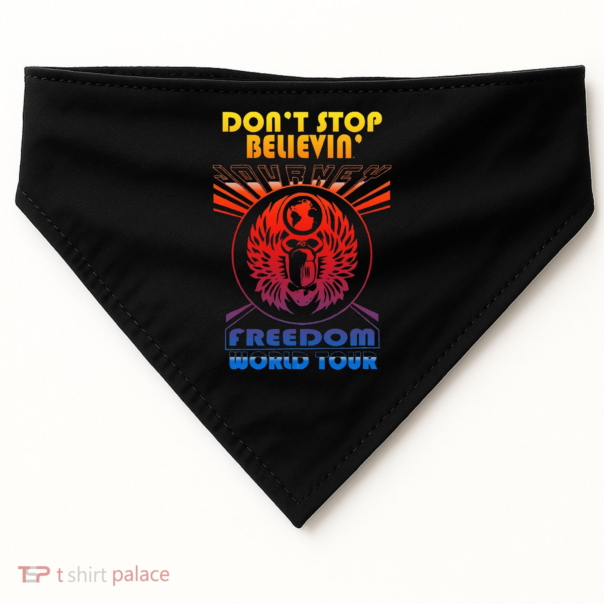 DonT Stop Believin Freedom USA-Made Doggie Bandana