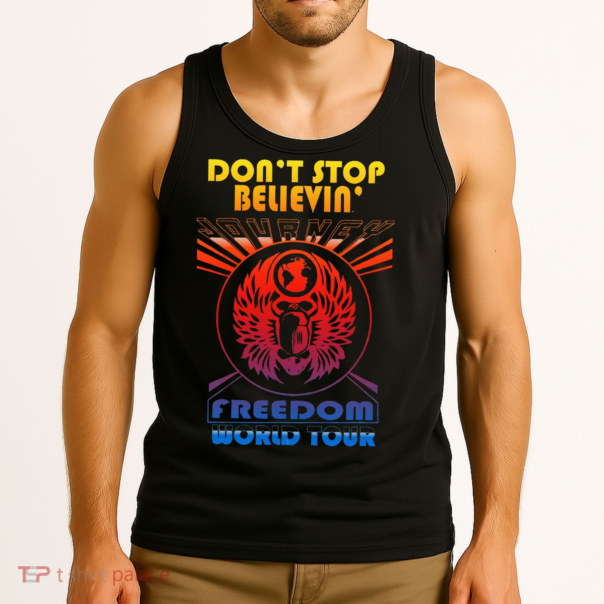 DonT Stop Believin Freedom Tank Top