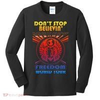DonT Stop Believin Freedom Kids Long Sleeve Shirt thumb 0
