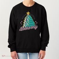 Dear Santa Books Only Women's Sweatshirt thumb 0