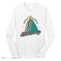 Dear Santa Books Only Long Sleeve Shirt thumb 0
