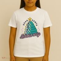 Dear Santa Books Only T-Shirt thumb 4