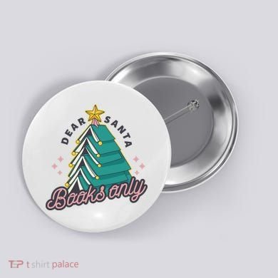 Dear Santa Books Only Button