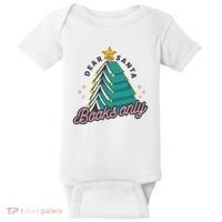 Dear Santa Books Only Baby Bodysuit thumb 0