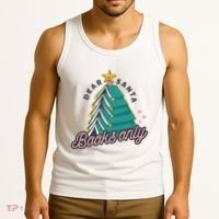 Dear Santa Books Only Tank Top thumb 3