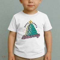 Dear Santa Books Only Toddler T-Shirt thumb 2