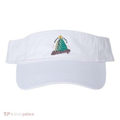 Dear Santa Books Only Visor